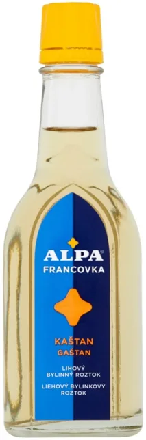 Alpa Francovka bylinný lihový roztok Kaštan 60 ml