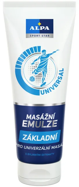 Alpa masážní emulze základní 210 ml