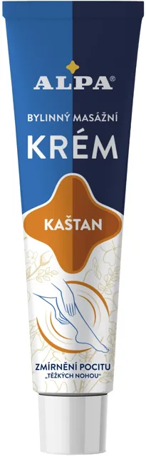 Alpa masážní krém s kaštanem 40 ml
