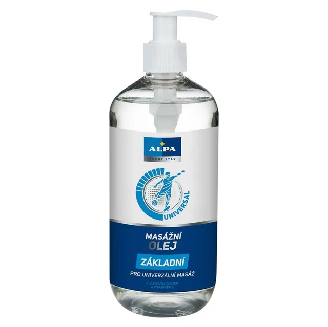 ALPA Masážní olej základní 500 ml