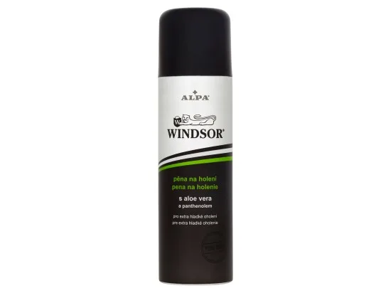 Alpa Windsor pěna na holení s aloe vera a panthenolem 200 ml