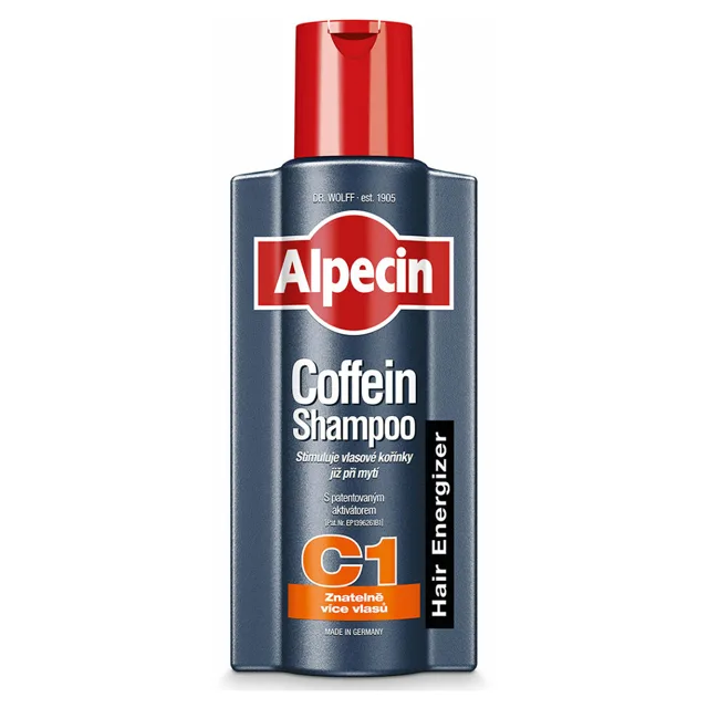 ALPECIN Energizer Kofeinový šampon C1 375 ml