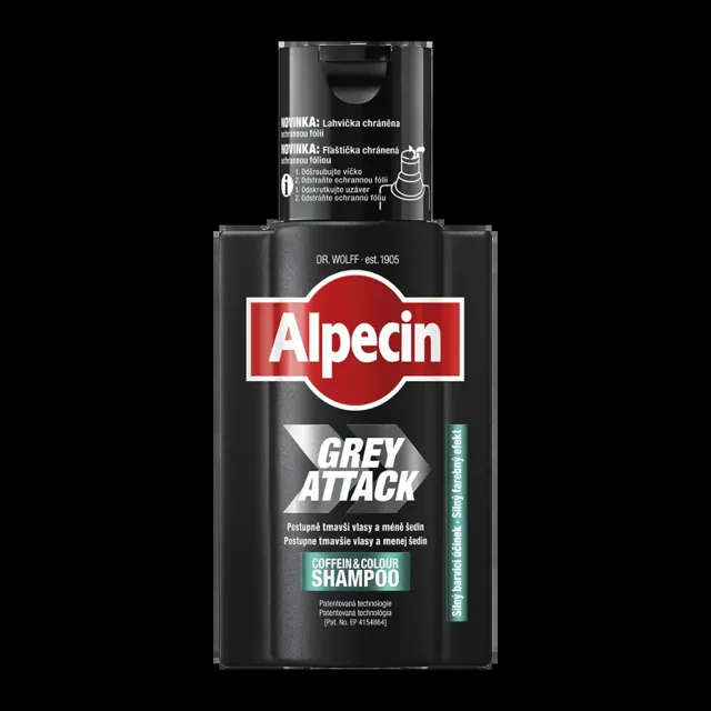 Alpecin Šampon proti šedinám Grey Attack 200 ml
