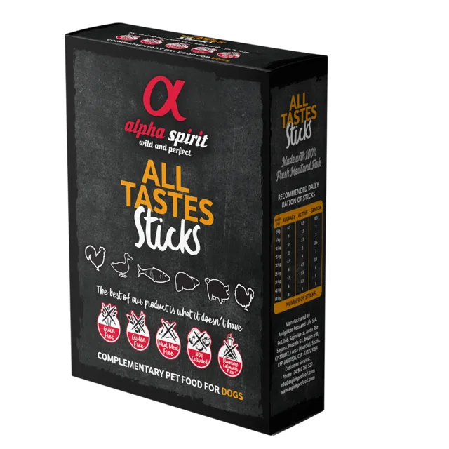 alpha spirit Sticks Mixbox All 6 Tastes - 2 x 24 tyčinek (2x 315 g)