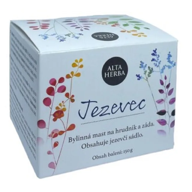 ALTA HERBA Jezevec Bylinná mast na hrudník a záda 150 g