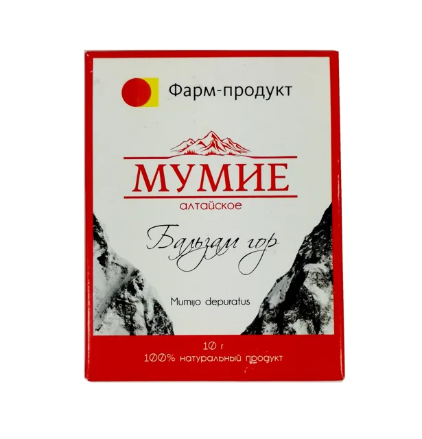 Altajské mumio - Farm Produkt - 10 g Hmotnost: 10 g