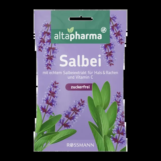 altapharma Bonbony s vitamínem C, Šalvěj, doplněk stravy 75 g