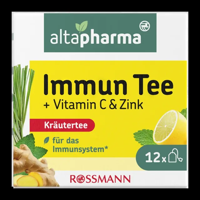 altapharma Bylinný čaj na imunitu Zázvor a citron 24 g