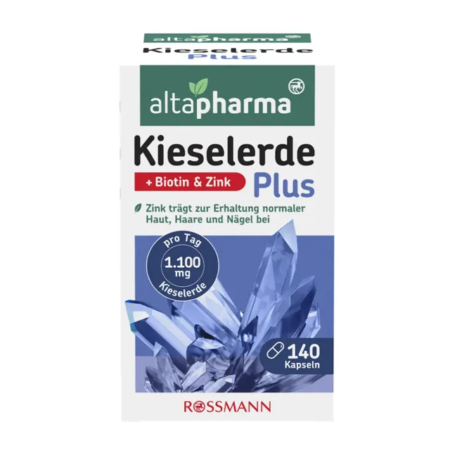 altapharma Křemelina Plus na kůži, vlasy a nehty, doplněk stravy 140 ks