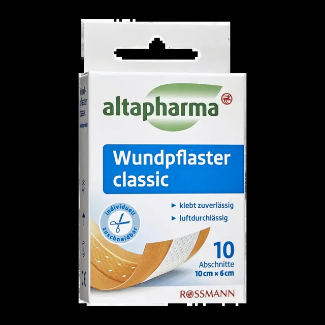 altapharma Náplast Classic 10 cm x 6 cm 10 ks