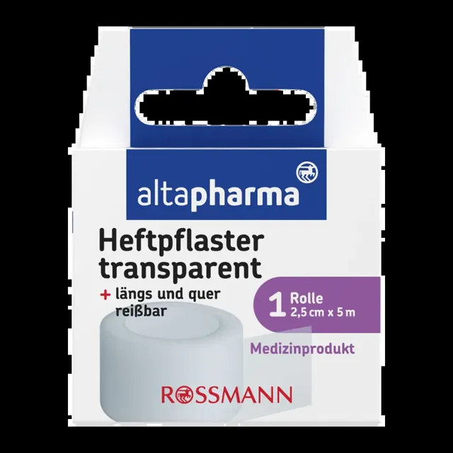 altapharma Náplast transparentní 5 m