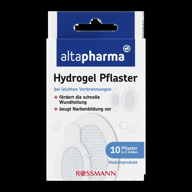 altapharma Náplasti hydrogelové 2 velikosti 10 ks