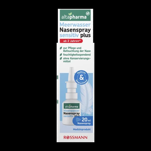 altapharma Nosní sprej s mořskou vodou sensitive 20 ml