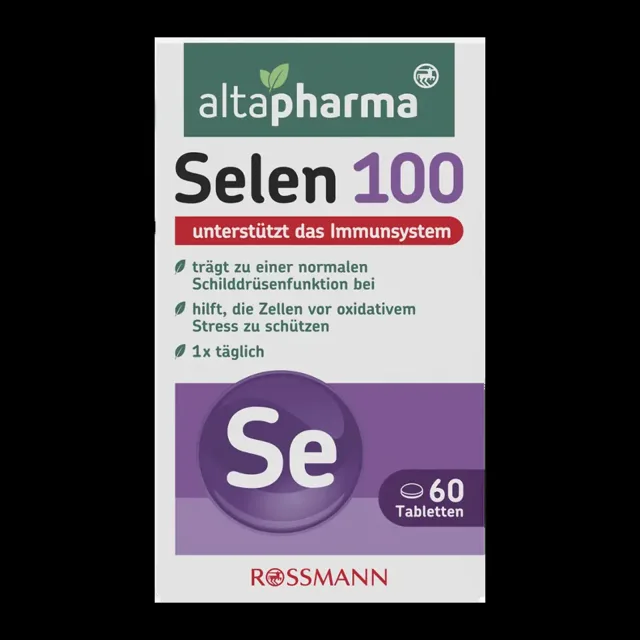 altapharma Selen 100, doplněk stravy 60 ks