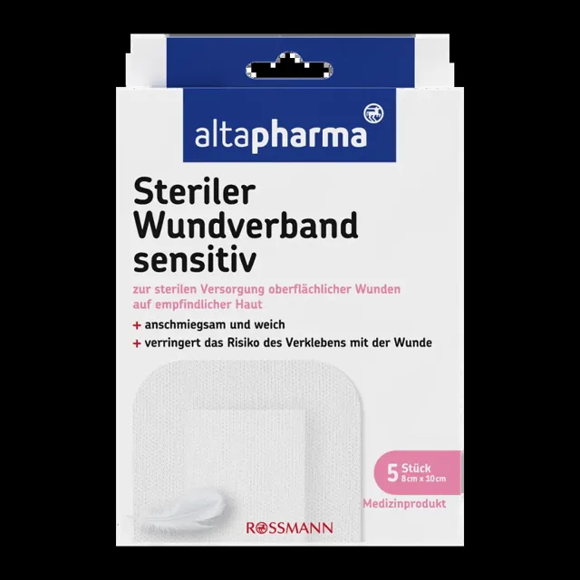 altapharma Sterilní náplasti Sensitive  5 ks