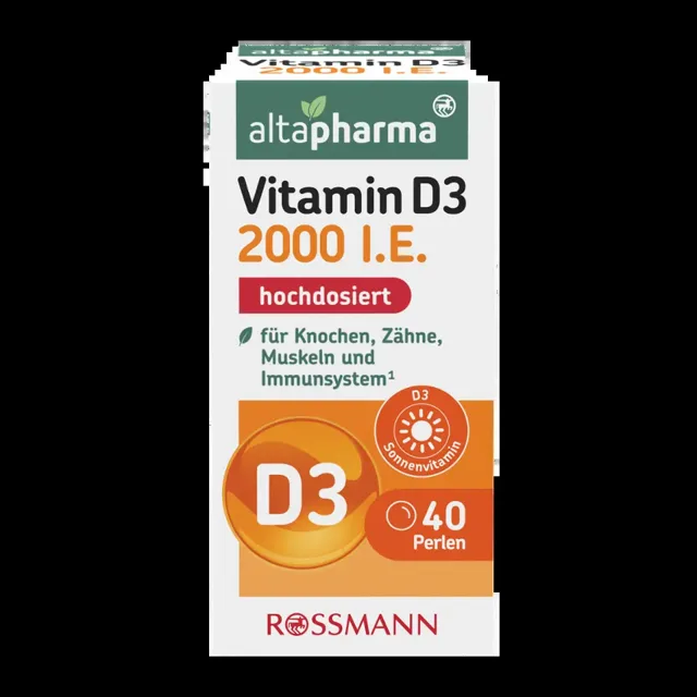 altapharma Vitamin D3, doplněk stravy 40 ks