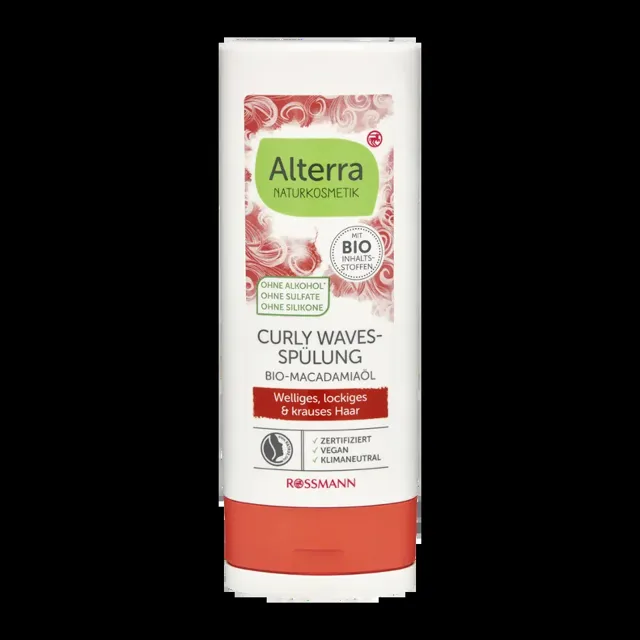 Alterra Naturkosmetik Balzám na kudrnaté vlasy Curly Waves 200 ml