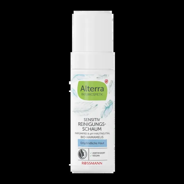 Alterra Naturkosmetik Čisticí pleťová pěna Intensive 150 ml