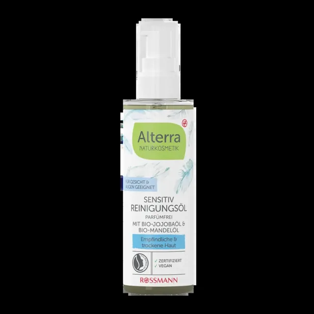 Alterra Naturkosmetik Čisticí pleťový olej 100 ml