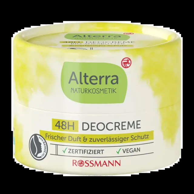 Alterra Naturkosmetik Deodorant krém Bambucké máslo 50 ml