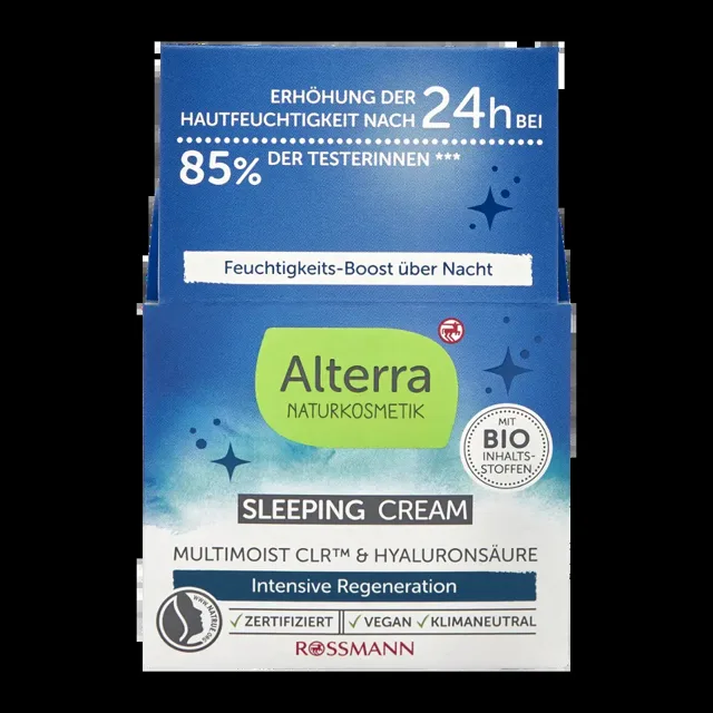 Alterra Naturkosmetik Hydratační noční krém 50 ml