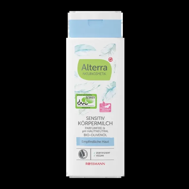 Alterra Naturkosmetik Intenzivní tělové mléko 250 ml