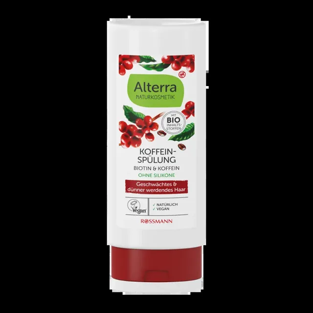 Alterra Naturkosmetik Kondicionér na vlasy Kofein a biotin 200 ml
