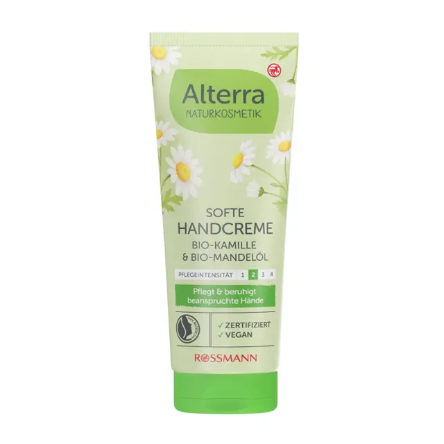 Alterra Naturkosmetik Krém na ruce BIO heřmánek a mandlový olej 75 ml