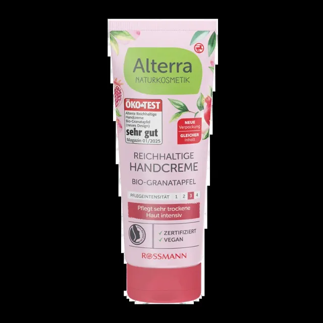 Alterra Naturkosmetik Krém na ruce granátové jablko 75 ml