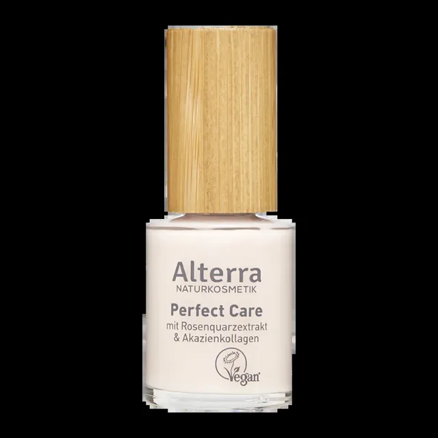Alterra Naturkosmetik Lak na nehty 3v1 Perfect Care 01 Rosenquarz