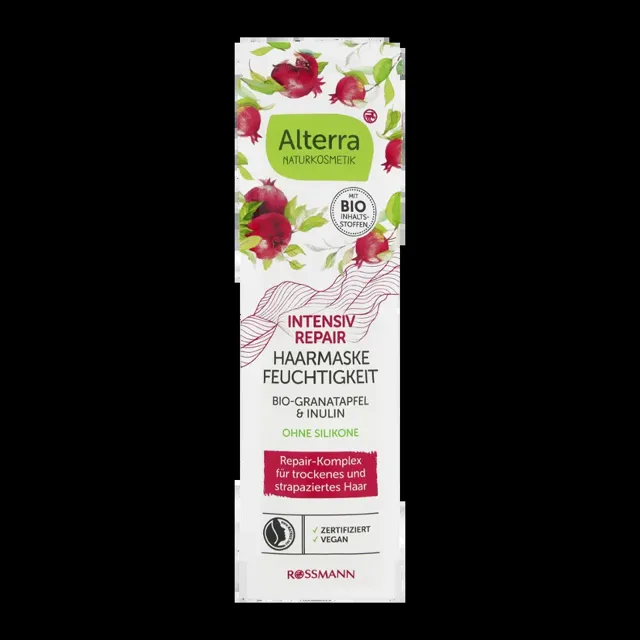 Alterra Naturkosmetik Maska na vlasy Granátové jablko 20 ml