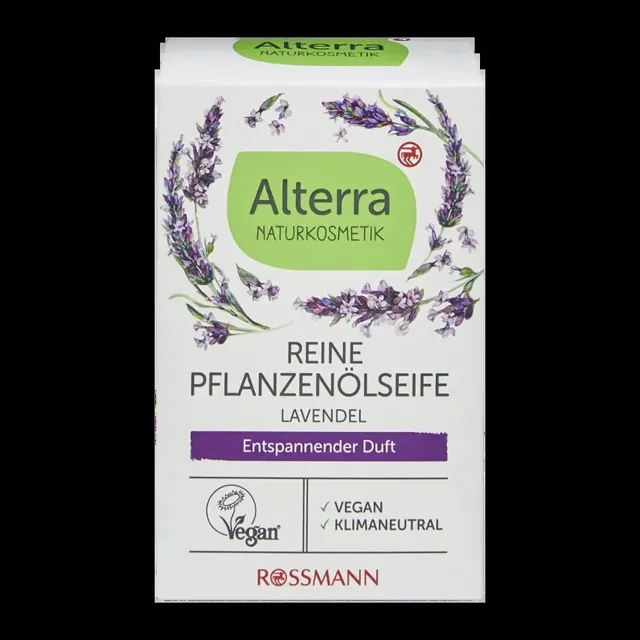 Alterra Naturkosmetik Mýdlo z rostlinných olejů Levandule 100 g