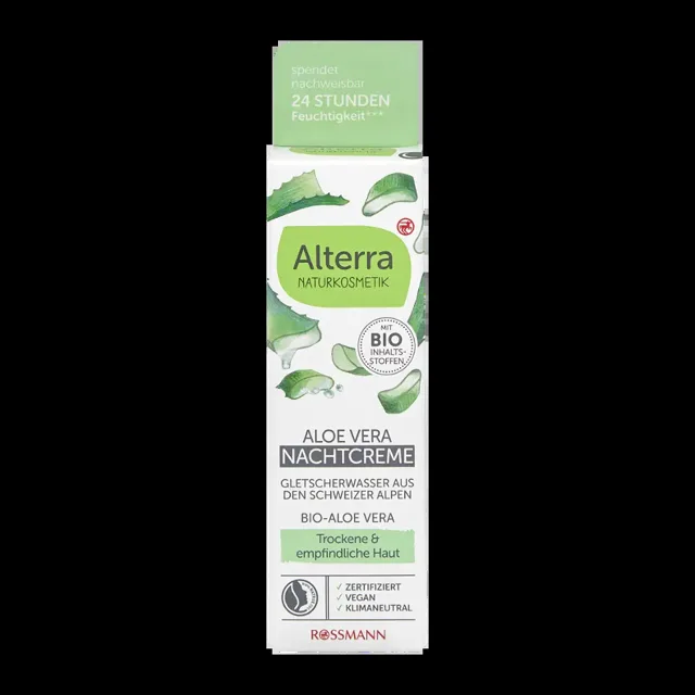 Alterra Naturkosmetik Noční krém Aloe vera 50 ml