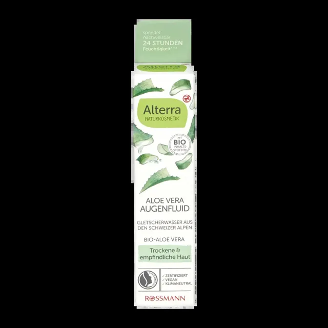 Alterra Naturkosmetik Oční krém Aloe vera 15 ml