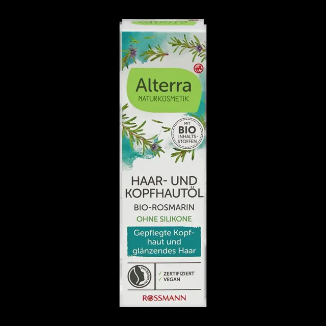 Alterra Naturkosmetik Olej na vlasy Rozmarýn 50 ml