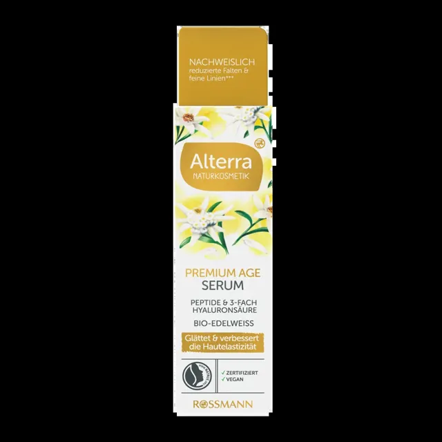 Alterra Naturkosmetik Pleťové sérum Premium Age 30 ml