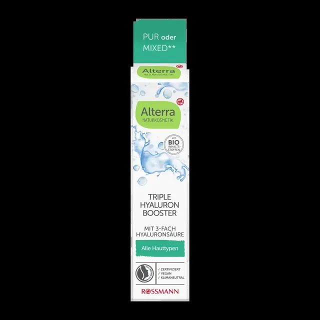 Alterra Naturkosmetik Pleťové sérum Triple Hyaluron Booster 15 ml