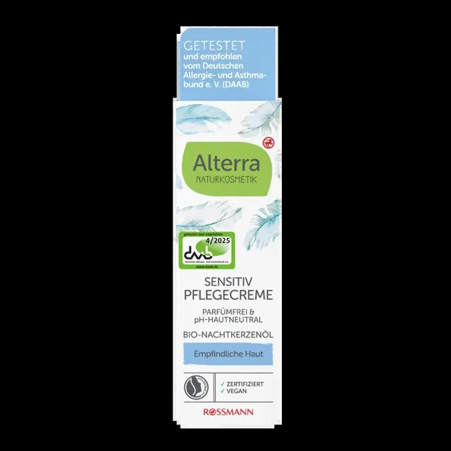 Alterra Naturkosmetik Pleťový krém Sensitive  50 ml
