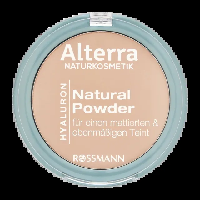 Alterra Naturkosmetik Pudr Hyaluron Natural 02 Medium