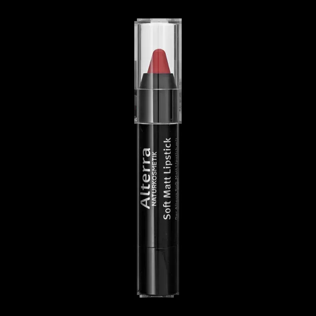 Alterra Naturkosmetik Rtěnka Soft Matt 03 Modern Red