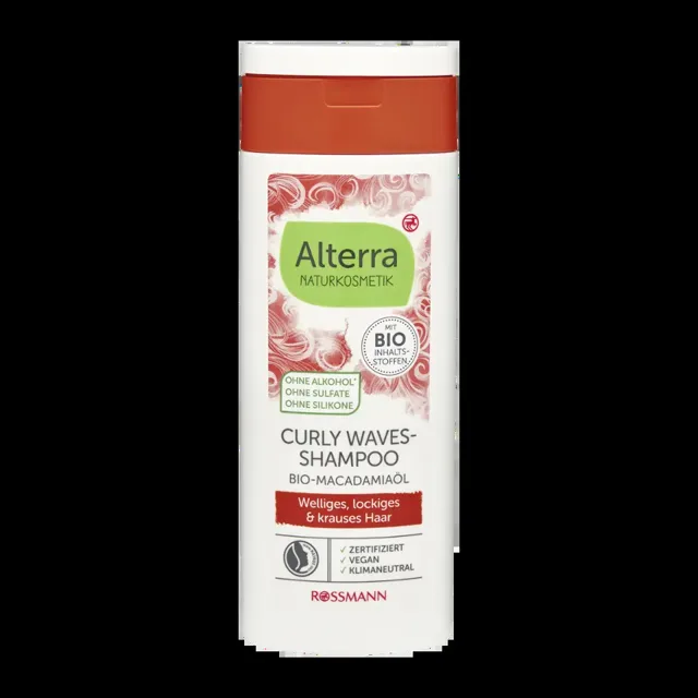 Alterra Naturkosmetik Šampon na kudrnaté vlasy Curly Waves 200 ml