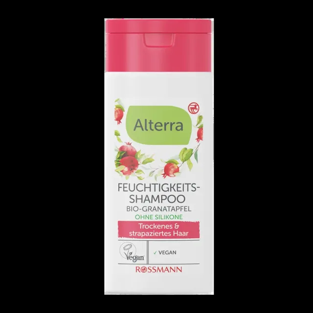 Alterra Naturkosmetik Šampon na suché vlasy granátové jablko mini 50 ml