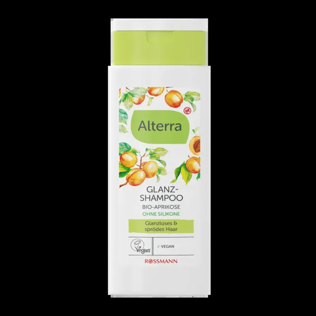 Alterra Naturkosmetik Šampon pro lesk meruňka 200 ml
