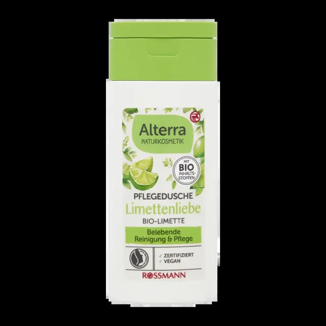 Alterra Naturkosmetik Sprchový gel cestovní balení Limetka 50 ml