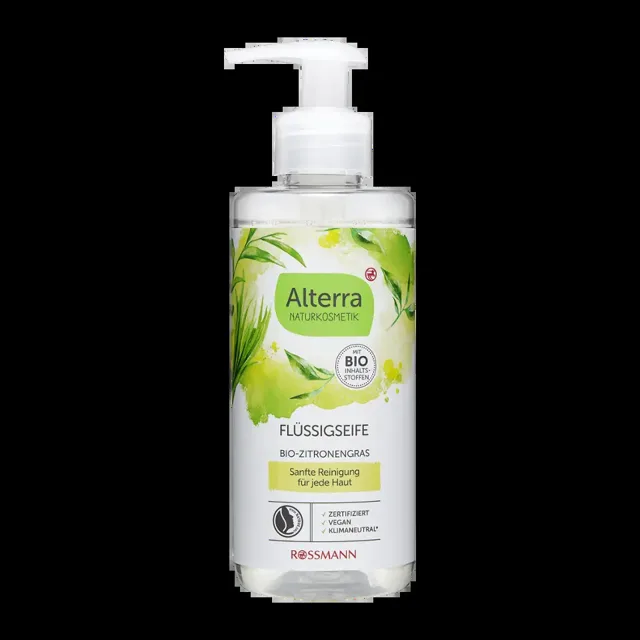 Alterra Naturkosmetik Tekuté mýdlo na ruce citronová tráva  300 ml