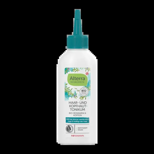 Alterra Naturkosmetik Tonikum na pokožku hlavy Rozmarýn 150 ml