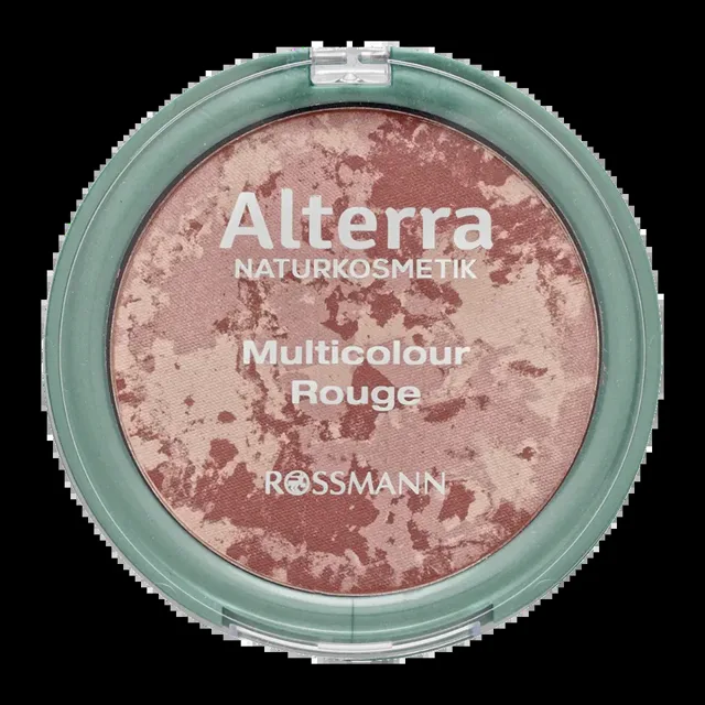 Alterra Naturkosmetik Tvářenka Multi Colour 01 Rose Shimmer