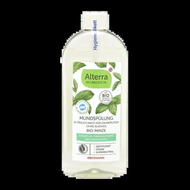 Alterra Naturkosmetik Ústní voda BIO máta 450 ml