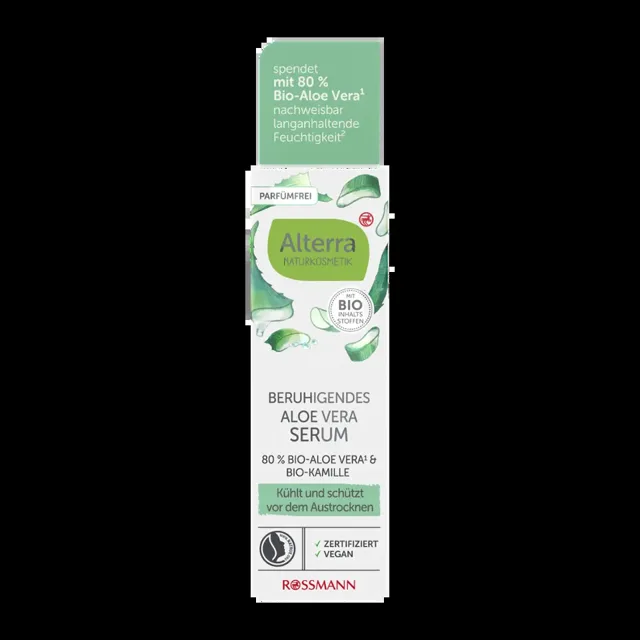 Alterra Naturkosmetik Zklidňující pleťové sérum Aloe vera 30 ml
