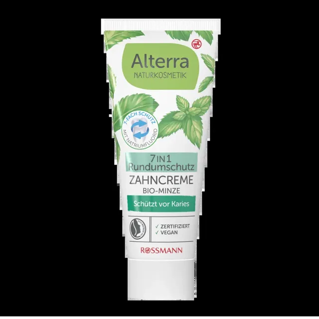 Alterra Naturkosmetik Zubní pasta s mátou 75 ml